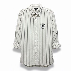 Striped White Unisex Shirt